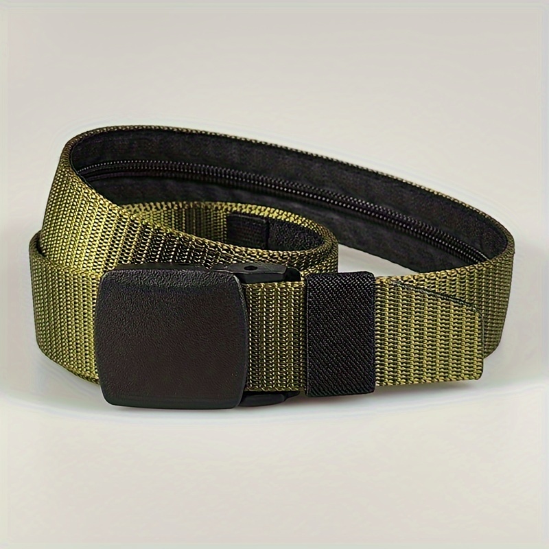 Travel Cash Belt, Portable Hidden Money Strap Belt, Wallet Waist Belt For  Men
