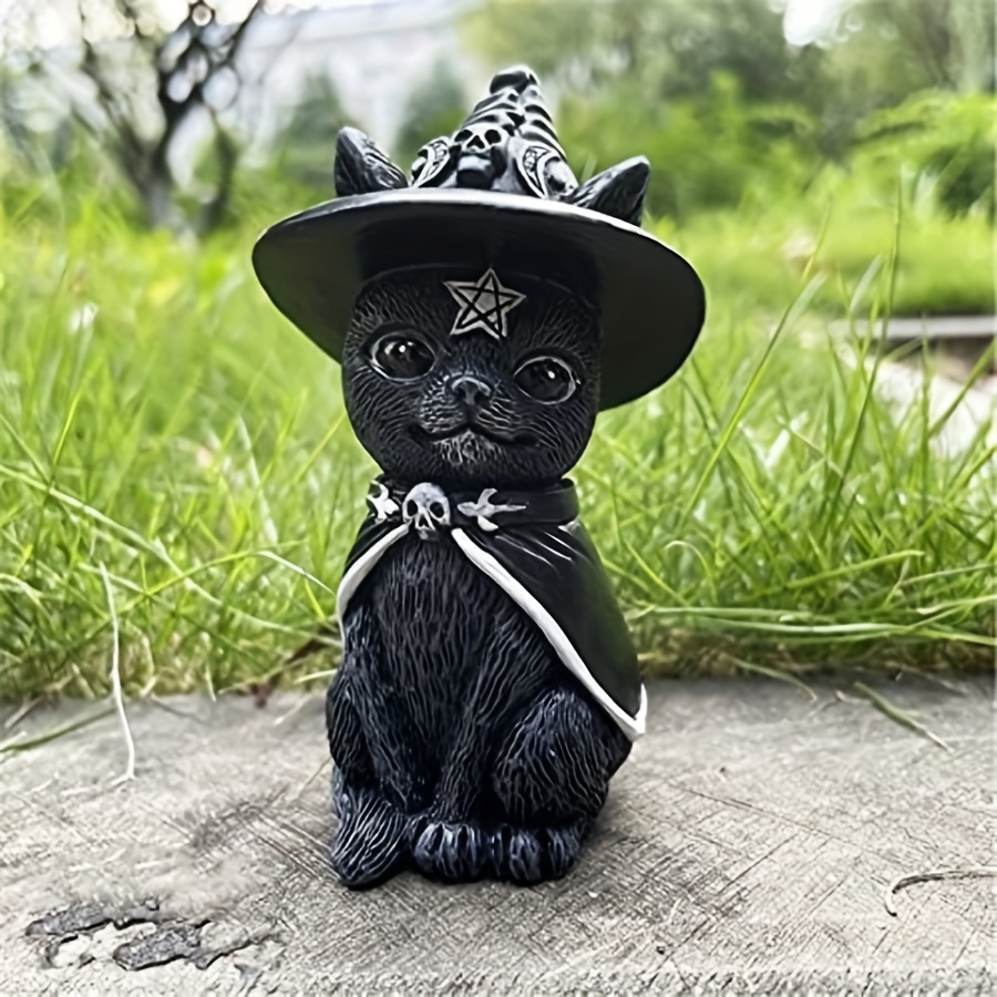 * black cat ornament ୨୧* 黒猫さん クリップ （a） Black Cat Ornament | Hobby Lobby | 6331748