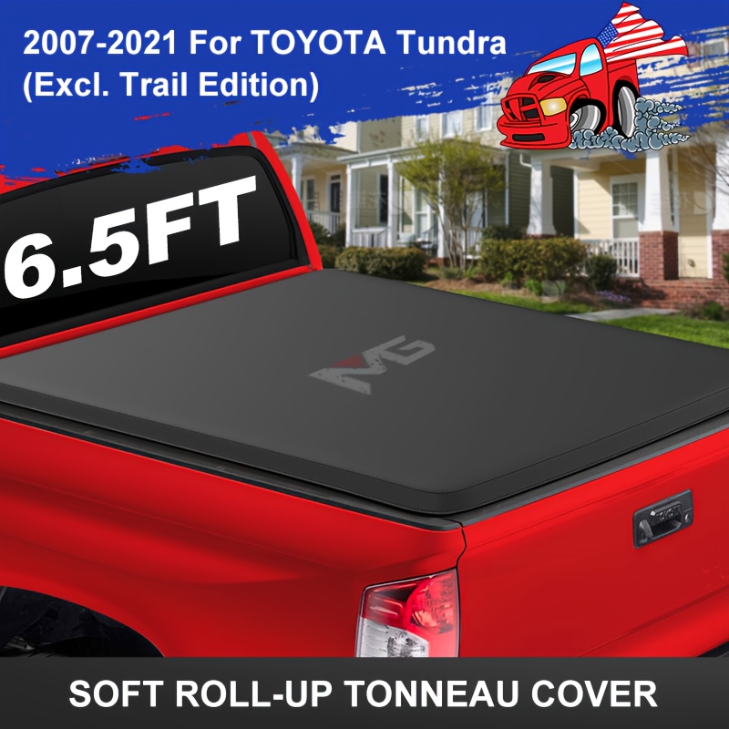 

Up Tonneau For Toyota For Tundra 2007-2021 6.5ft (78.7in) Bed W/