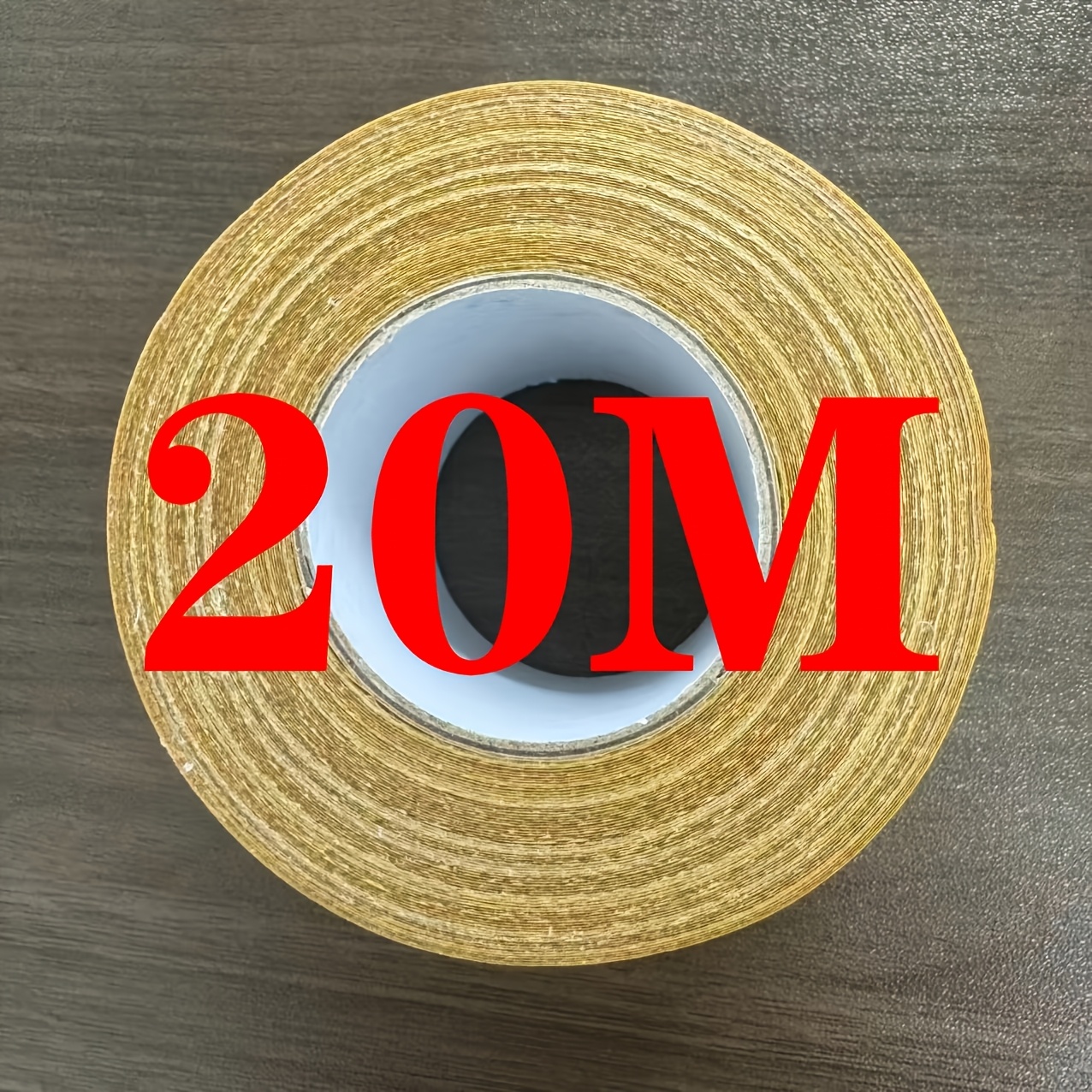 E-shop 20M Hochfester Doppelseitiger Klebeband | Schwerlast, Starkes Klebstoff, Keine Rückstände, Wiederverwendbar, Geeignet für Wände, Holz,