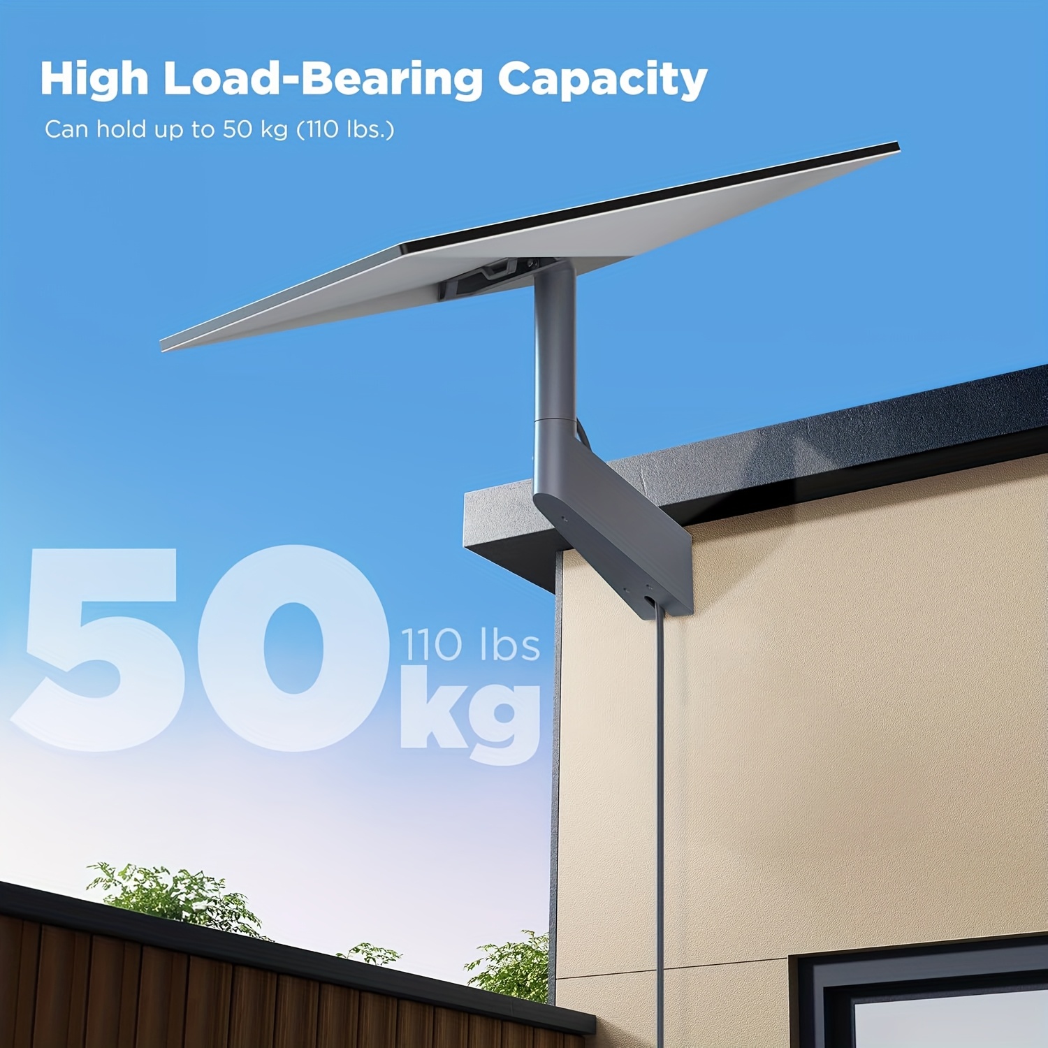 Kit de montage Starlink amélioré pour la génération 3/V3, sans ouverture pour l'appareil, installation sur toit pour Starlink Gen 3, kit de montage à poteau court, robuste pour les adaptations de tuyau Starlink