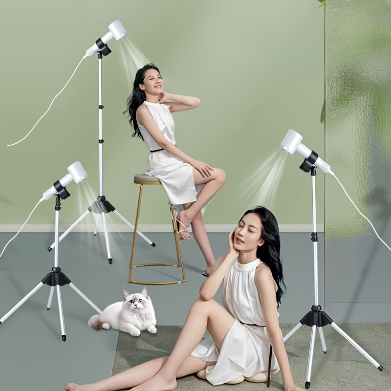 hair dryer stand adjustable blow dryer holder aluminum alloy