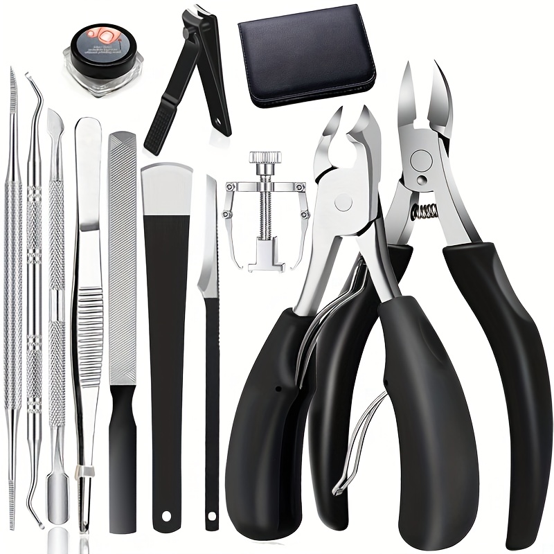 ingrown toenail clippers kit seniors thick toenails heavy Temu