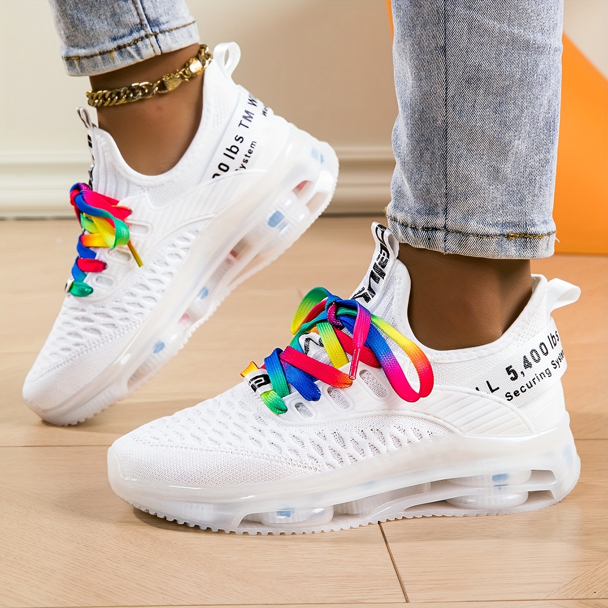 vrouwen barefoot sneakers witte gevoerde sportschoenen met Temu