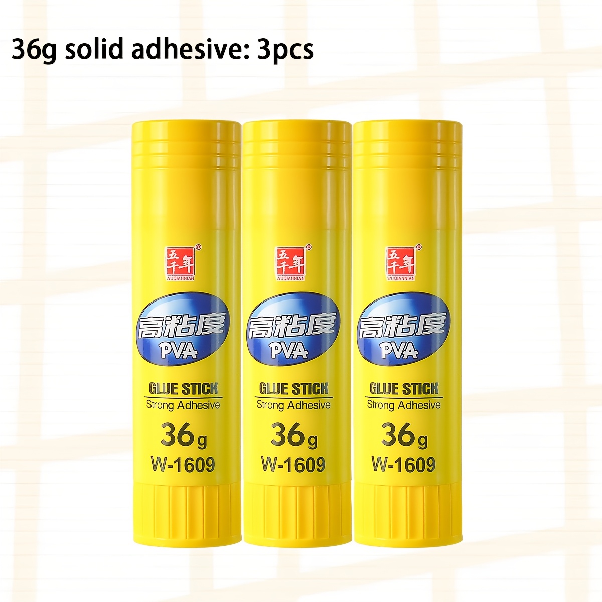 1pc/3pcs Safe And Formaldehyde-free, Handmade Adhesive Supplies, 9/15/21/36g, Home, Office Paper Adhesive. Back-to-school Supplies