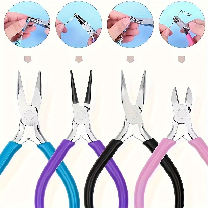 

Making Pliers - Round Nose For Beading, Repair & Wire Wrapping - Multifunctional Craft Tool, Beading Tools, Diy Wallet Making