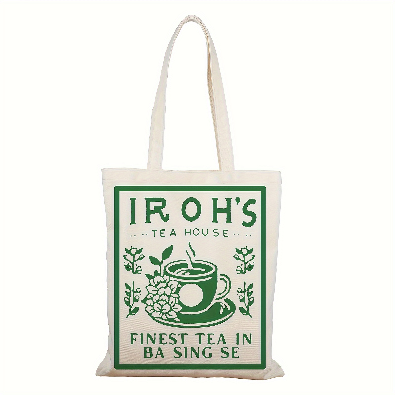 E-shop 1-teiliges Set Damenhandtasche ": The Last Air" -Tragetasche, modische faltbare Schultertasche für Damen, Jasmine Dragon Teemuster Geschenkidee