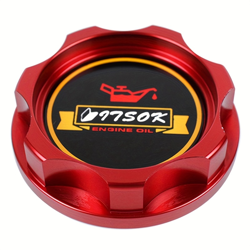 TEMU 1pc Oil Cap Made Of Aluminum, Suitable For Fuel Tank Cap, Fit For Most Vehicles Accessories, Cap, Durable Construction