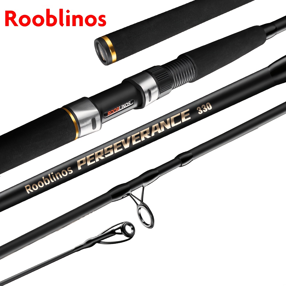 A Rooblinos Carp Fishing Rod And A Surf Fishing Rod.