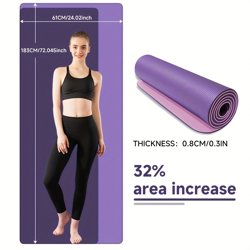 Exercise Mat Yoga Mat Thick Vs Thin FUYOGI TPE Material Yoga Mat
