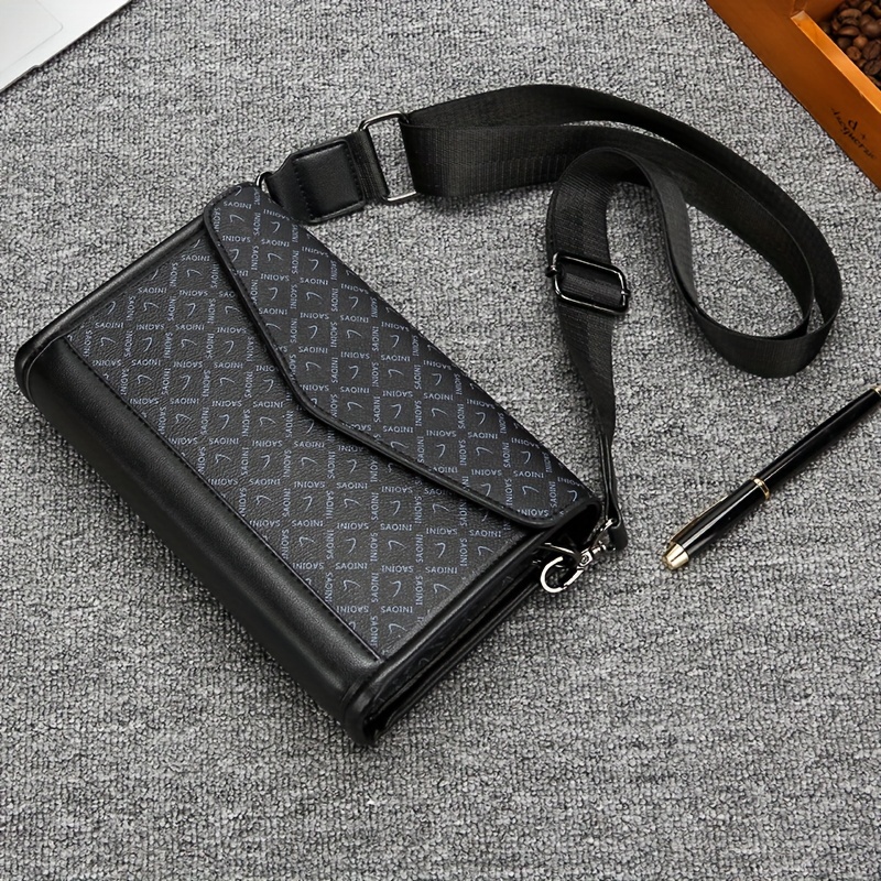 TEMU Autumn And Winter New Casual Shoulder Crossbody Bag, Men's Backpack, Casual Phone Storage Pouch