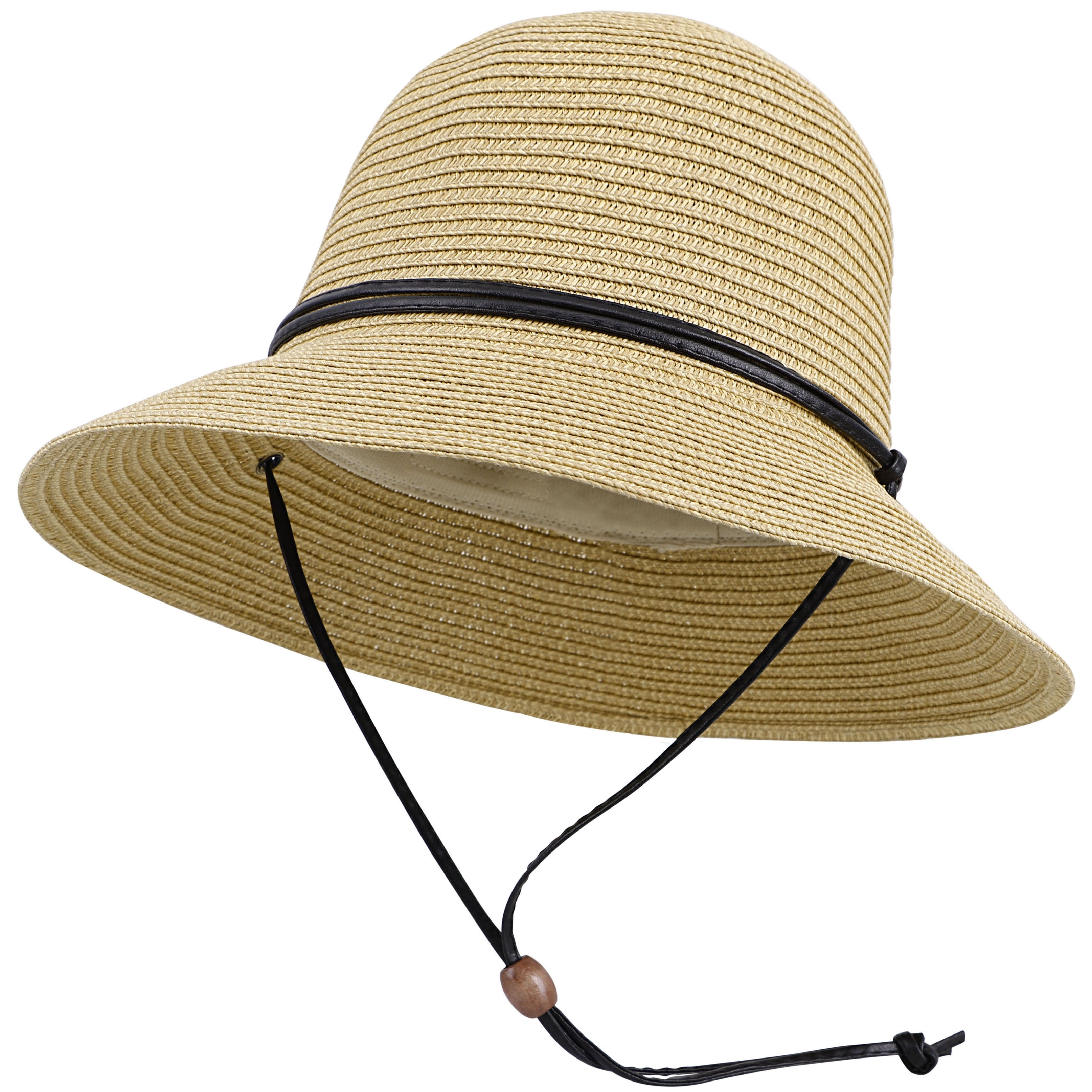 

Sun Hats For Women With Uv Protection Wide Brim Straw Beach Hat With Chin Strap Cute Lightweight Foldable Sun Hat Women