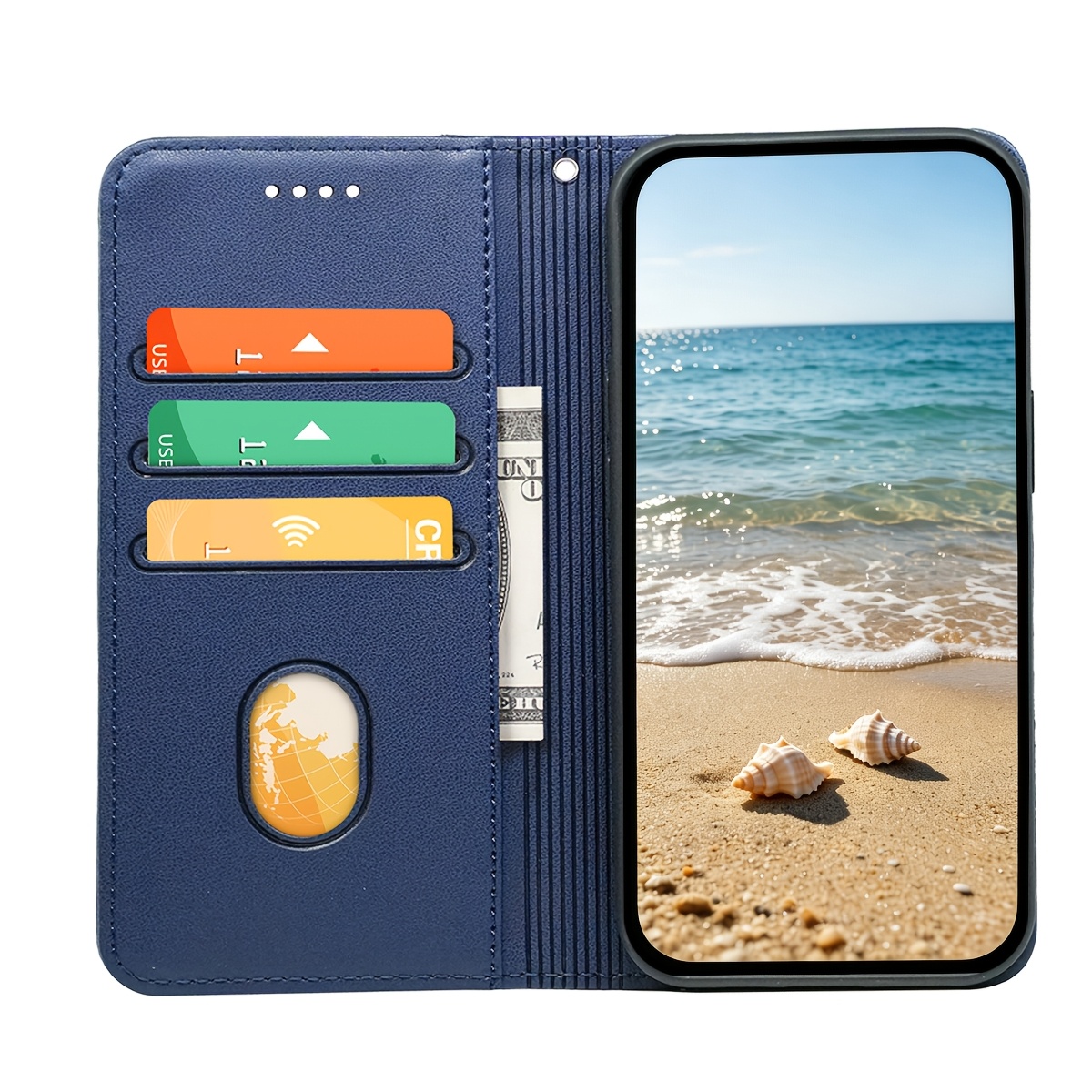 TEMU Phone Case - Anti-scratch Wallet Flip Folio Cover For Galaxy A26 5g/a24 4g/a36 5g Phone Case, Premium Folio Full Protective Shell, Flexible