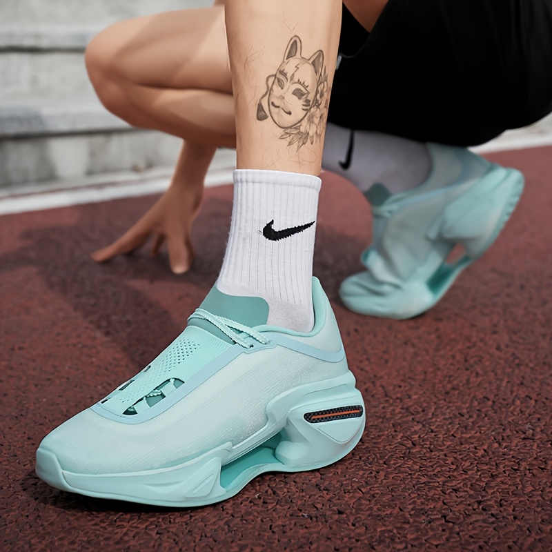 High-Quality Running Sports Shoes | Faux Upper, Rubber Sole, Lace Closure, Suitable For All-Season And Casual Use