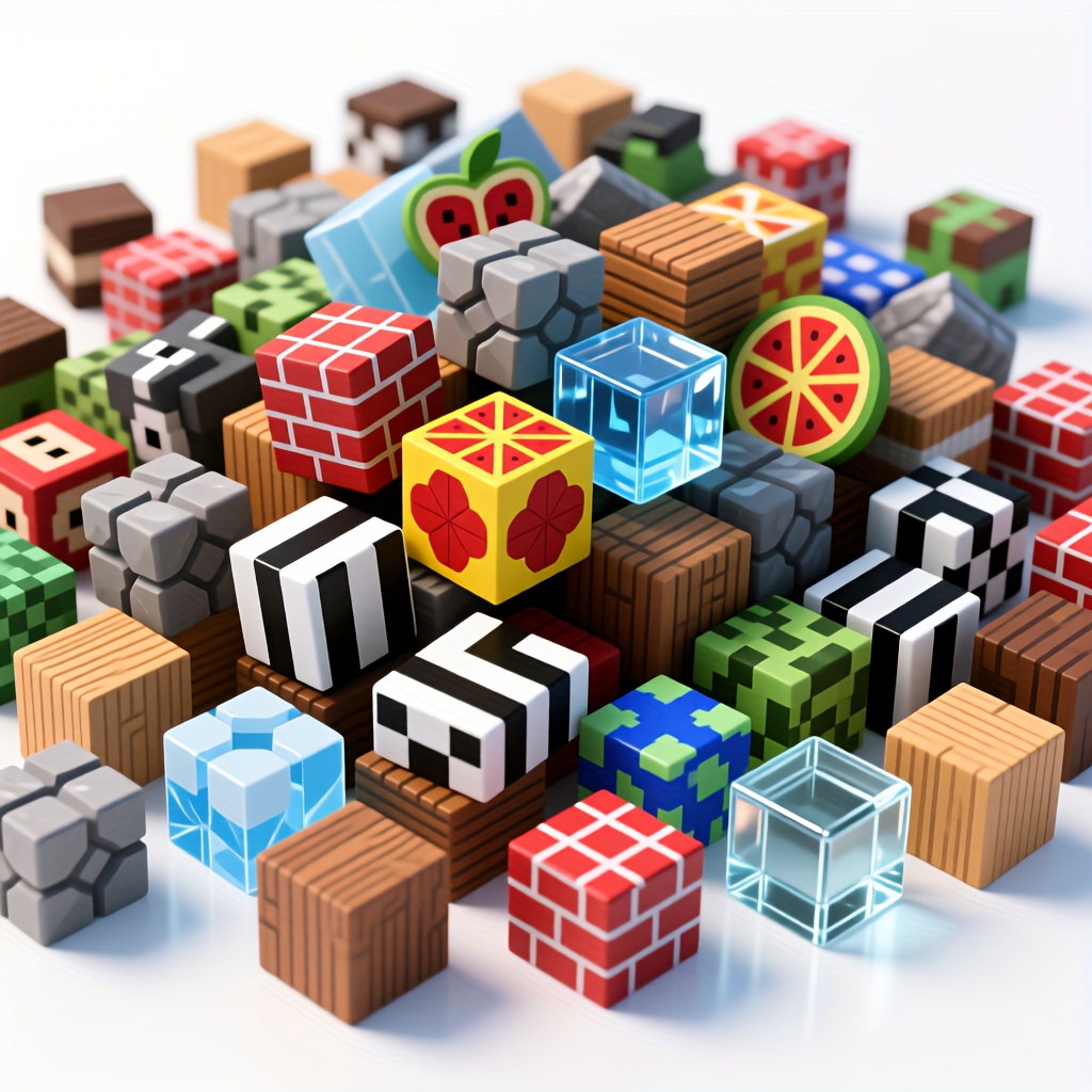 Puzzle Building Magnetic Block Toy Set, Creative STEM Assembly
