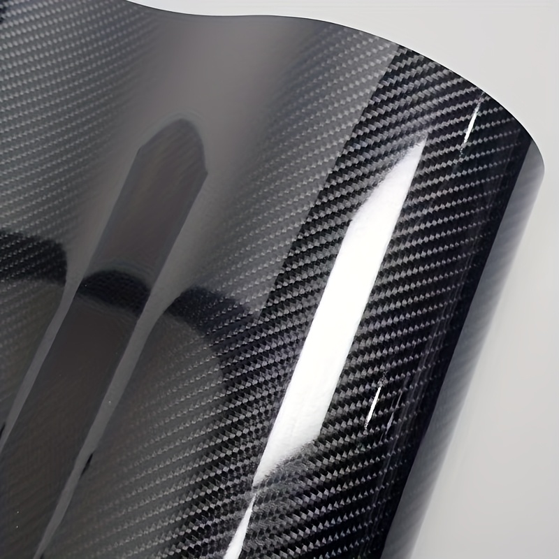 30cmx200cm high gloss 9d carbon fiber tail sticker for wrapping folie black vinyl wrap motorcycle   vinyl self   film