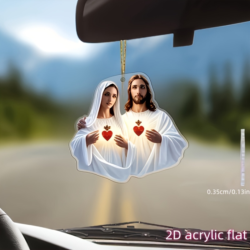 2D Flat, 2D Flat White Jesus and Maria