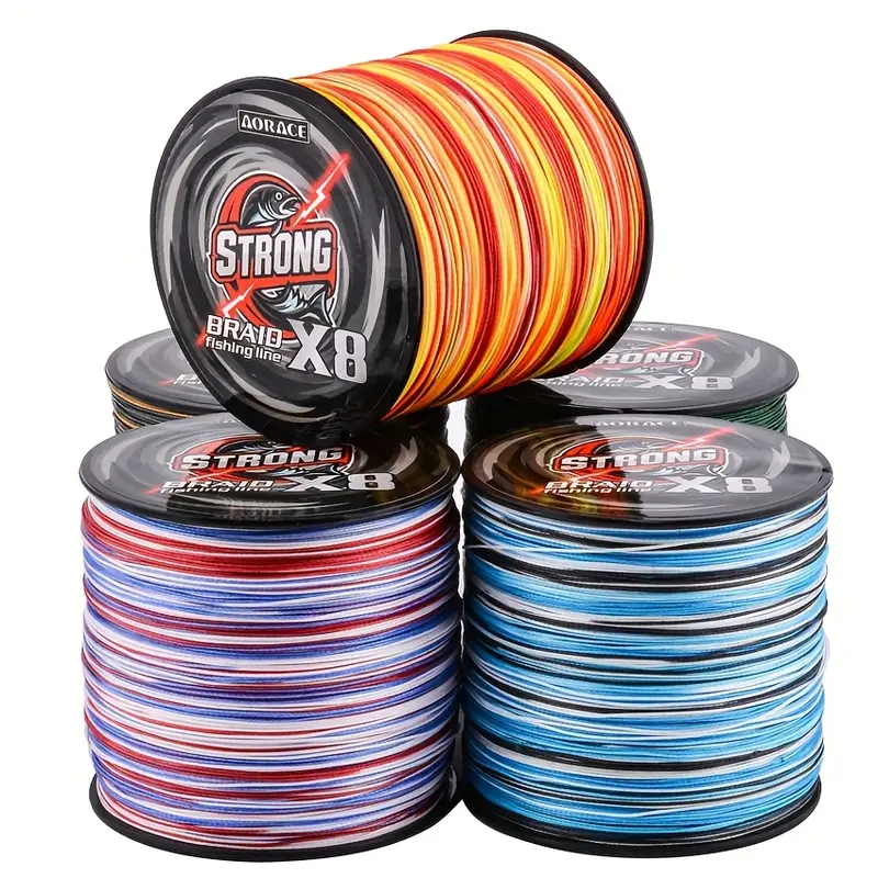 8 polyethylene braided fishing line multicolor 300m - Temu 8 polyethylene braided fishing line multicolor 300m - Temu