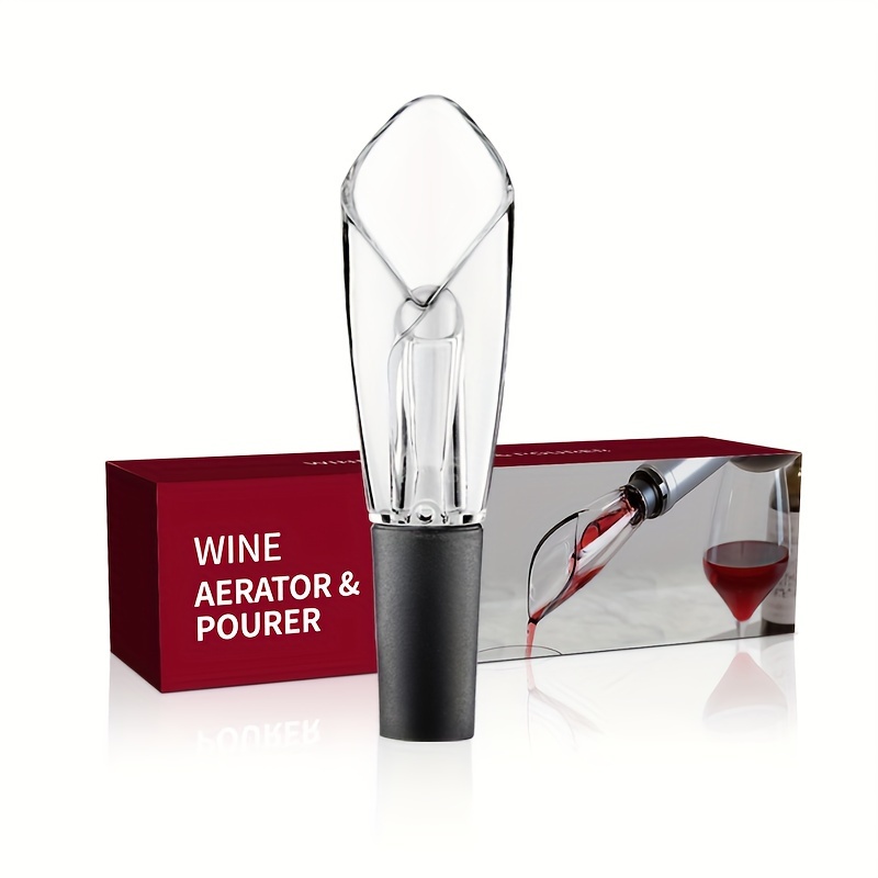 Convenient Wine Aerator Pourer - Drip-free, Aerating Spout For Taste And , Perfect For Kitchen And Restaurant Use