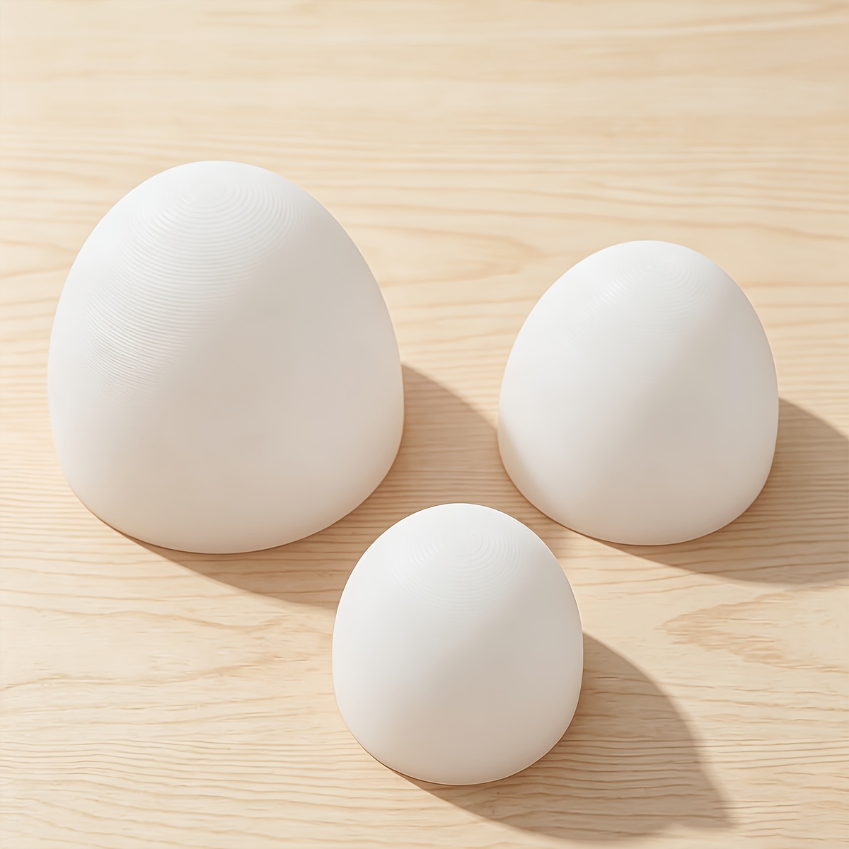 TEMU 3pcs Plastic Pottery Tools Suitable For Making Split Tapered Semi-spheres, Semi-oval & Semi-spherical Clay Shaping Pressing Molds For Ceramic