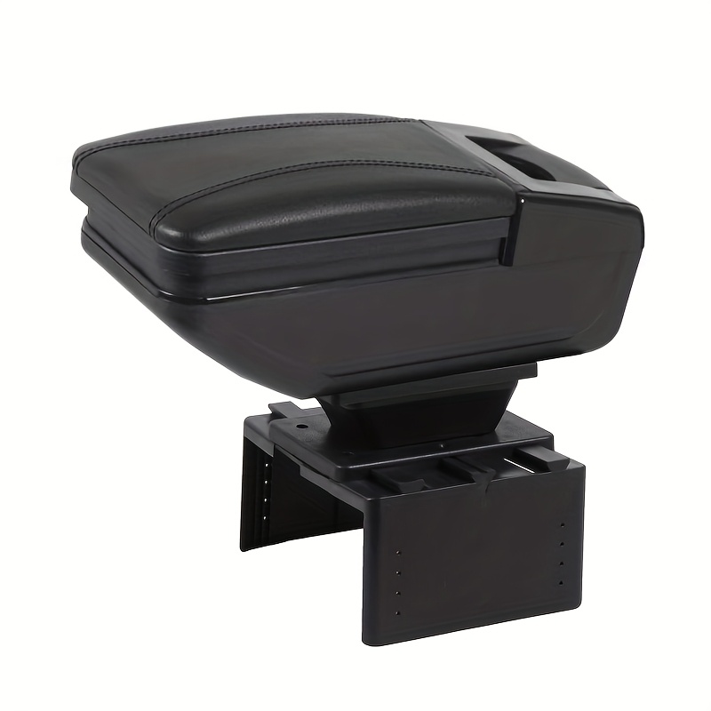 TEMU Universal Armrest Box, Universal Type Handrail Box, Adjustable Width, Car Modification Additions, Card-type Armrest Box, Requires Drilling For