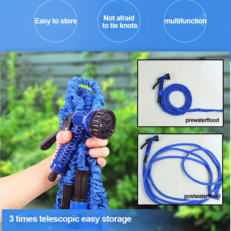 75ft expandable high pressure multi use garden car wash spray gun with shrink feature details 6