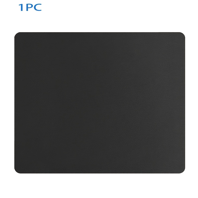 TEMU 1/2 pièces Tapis de Souris Universel Carré - Tissu Micro-Tissé, Base en Caoutchouc Antidérapante, Idéal pour Bureau, Jeux & Rentrée Scolaire