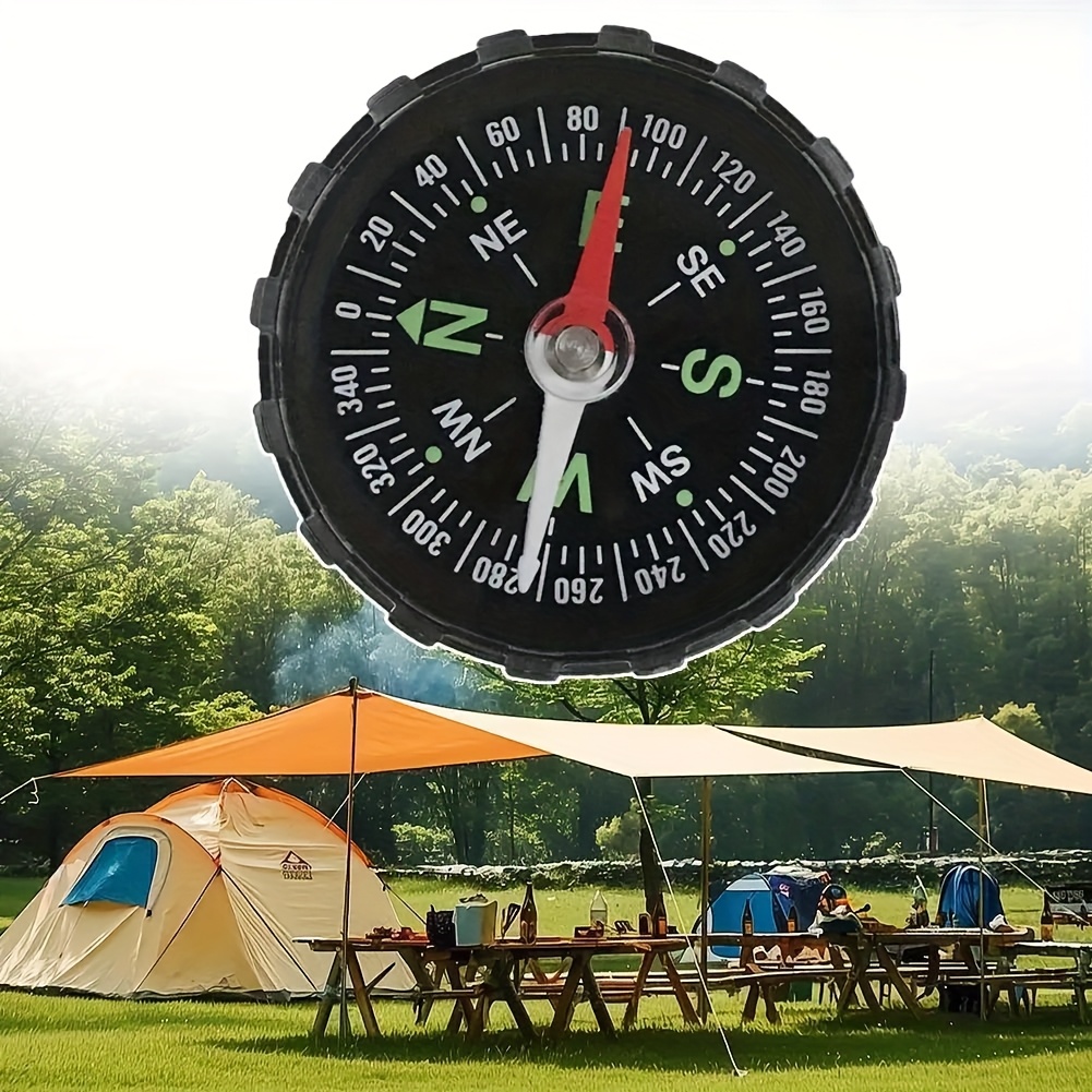 Waterproof Outdoor Survival Compass, Portable Mini Navigation Guide