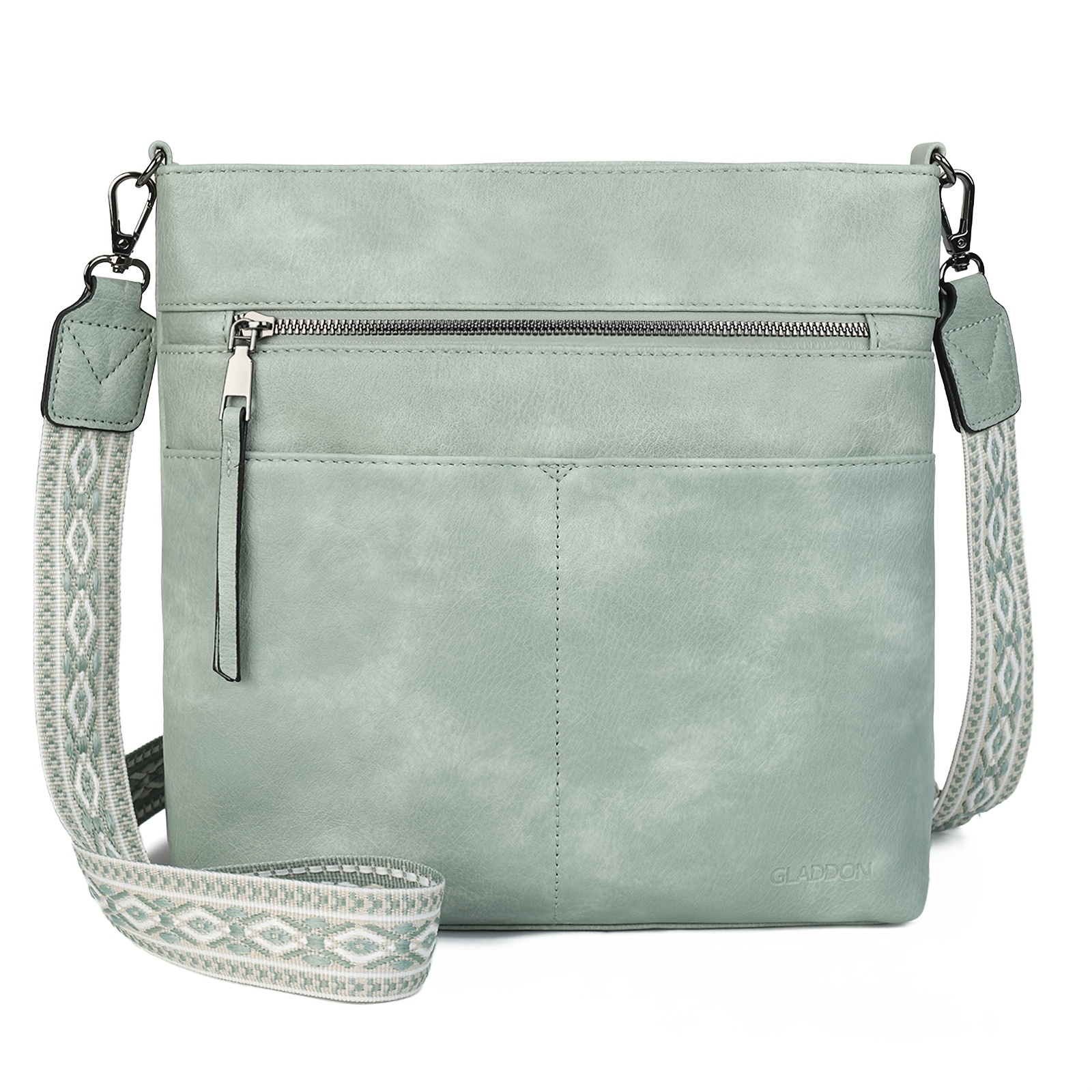Image of A Spacious Women's Crossbody Bag Featuring A Fashionable Wide Shoulder Strap, Designed For Business With Matching Colors, A Easy Yet , Perfect For Wearing Over The Shoulder Or Under The Arm