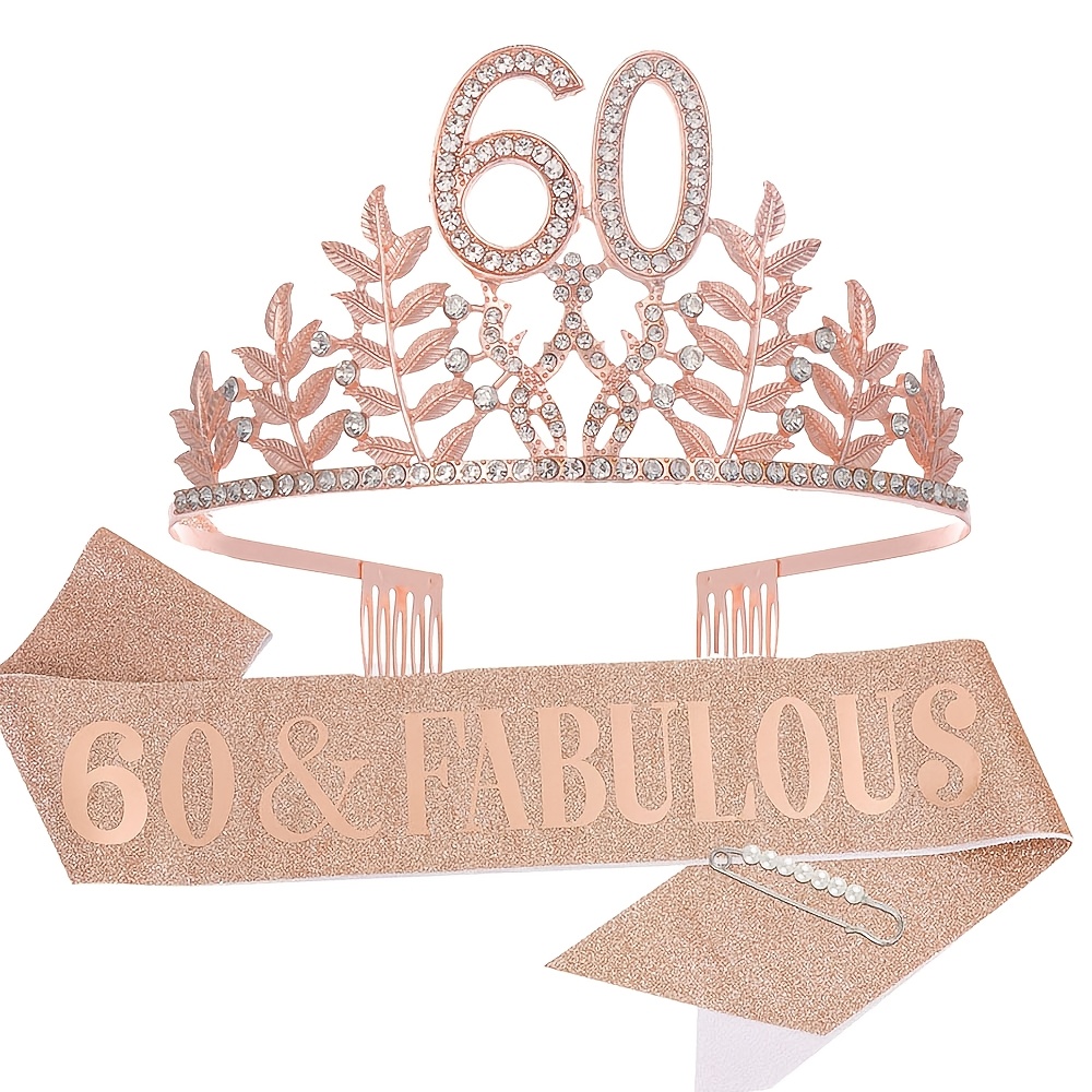 60th birthday party decorations sold on Temu United States