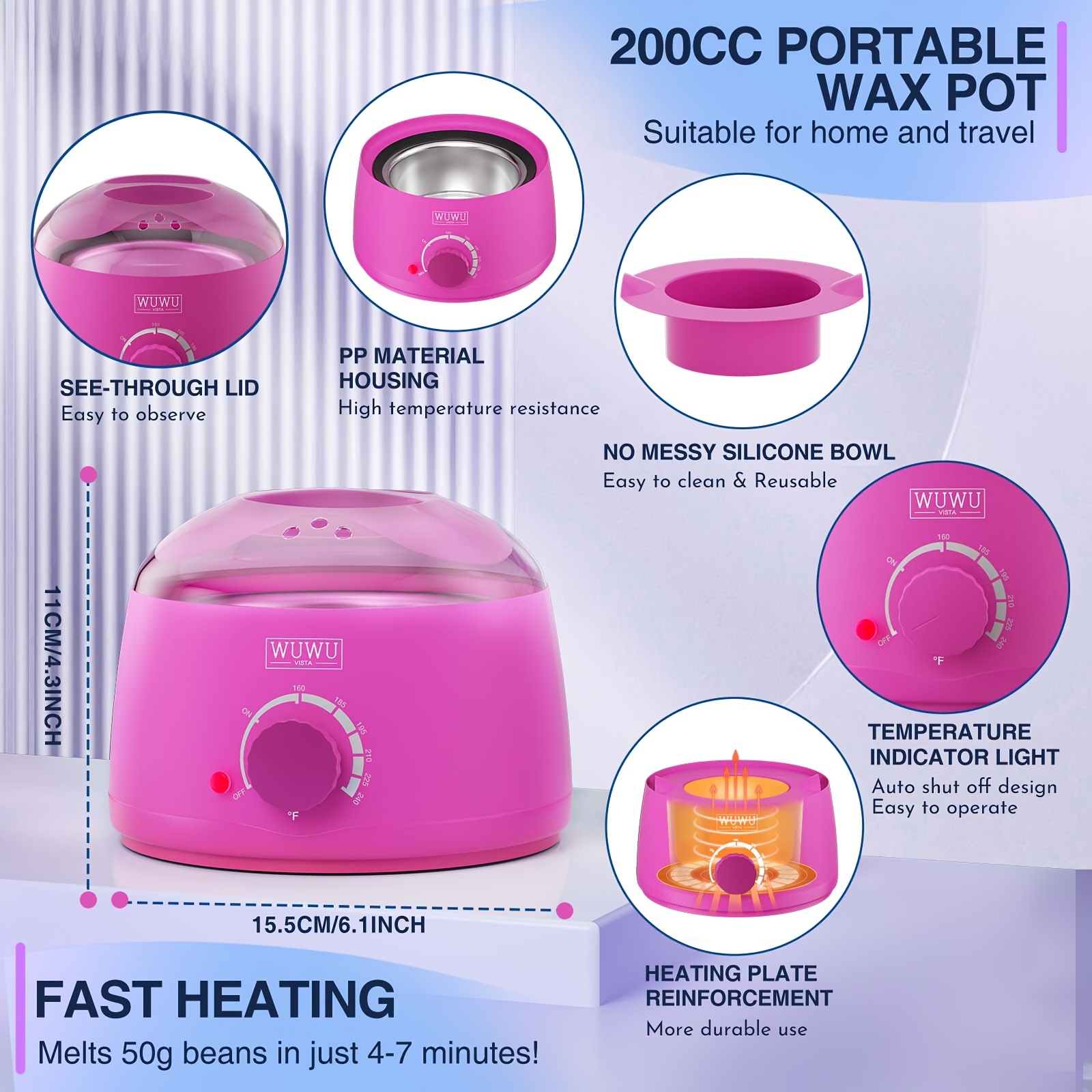 11-Piece Waxing Kit for Hair Removal