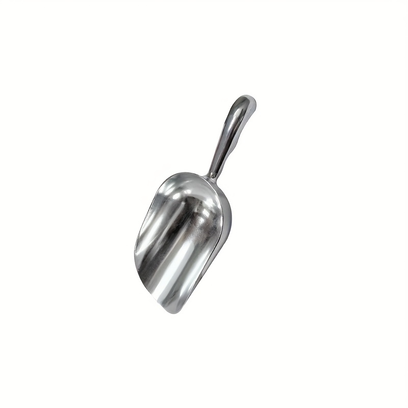 TEMU Thickened Ice Shovel With A Material Hopper, Large Aluminum Shovel, Reinforced Mixing Scoop, Food Clip Shovel, Sugar Shovel, And Feed Hopper