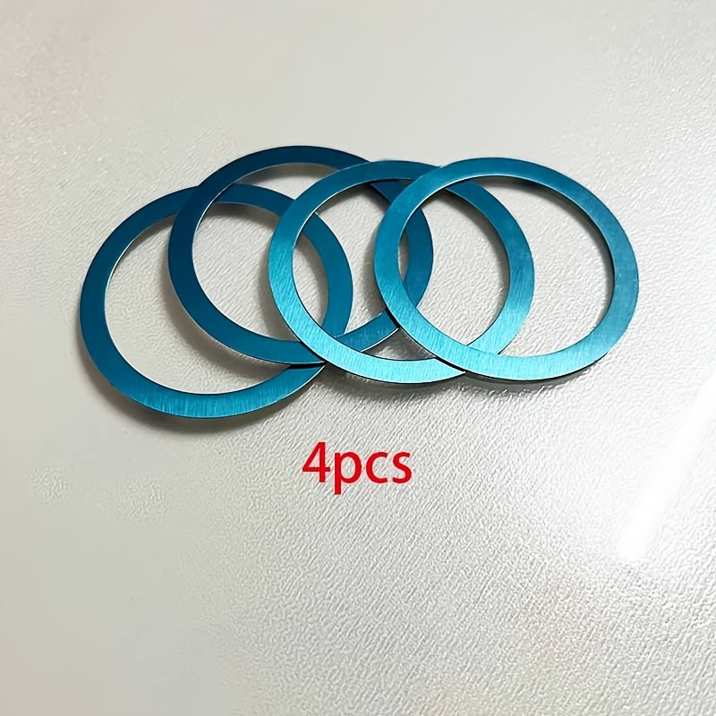 Phone Case: 4pcs Wireless Charging Magnetic Strip Magnetic Ring Phone Case Phone Holder Magnetic Ring Iron Sheet