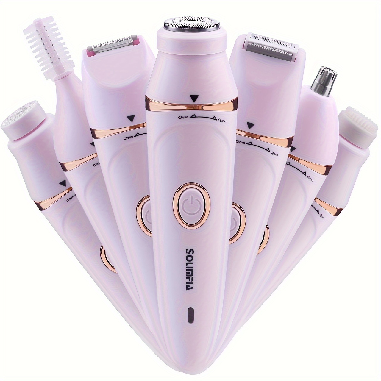 

Multi Functional Shaver For Women, Usb Charging 7-in-1 Women's Hair Removal Device, Gifts For Women, Mother's Day Gift