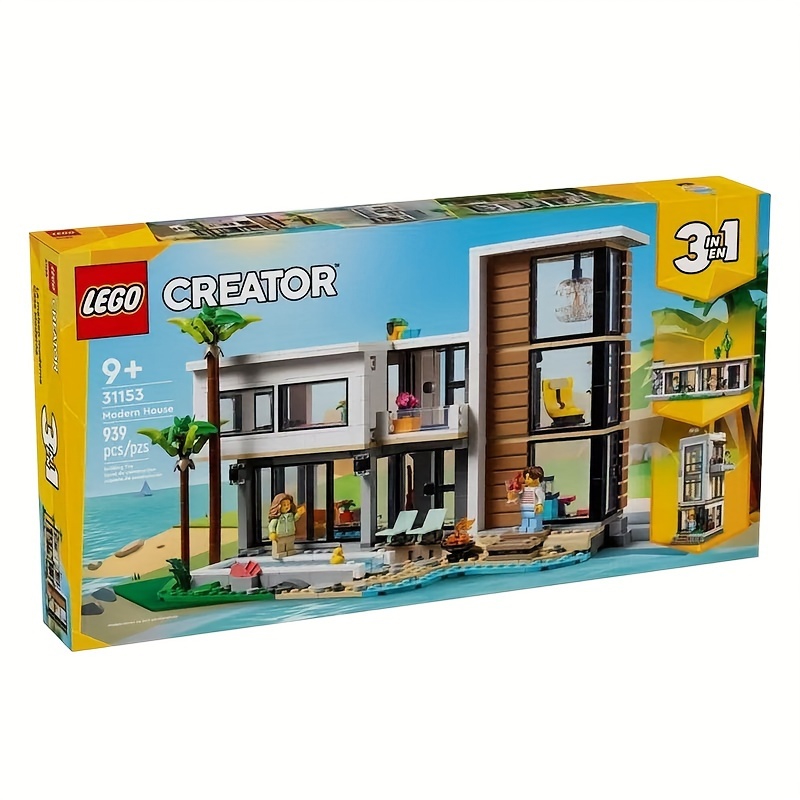 

Lego Creator 31153 Modern House, Building Block Toy, Model House Playset, Holiday Gift, Home Decoration