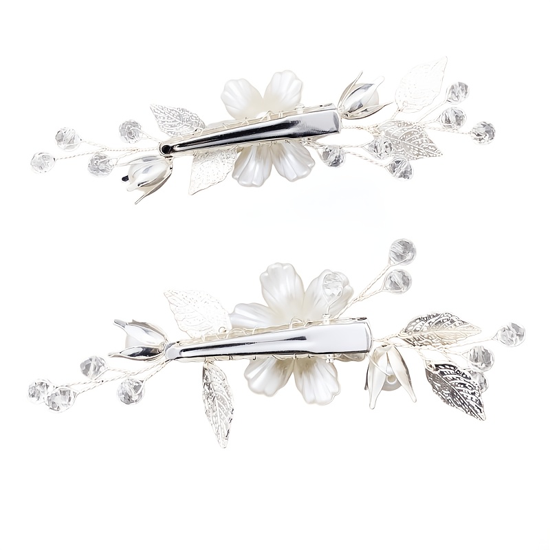 2pcs Bridal Wedding Hair Accessories Headpiece Set