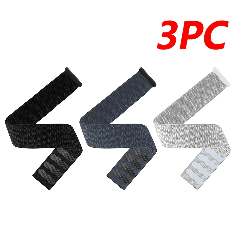 TEMU 3pcs /26mm Sports Nylon Straps, Compatible With Fenix 8 47/51/43mm/fenix E/7/7x/7s/5s/5x Plus/6s/6x Pro/fenix 8 Pro/ 8/ 8 47/51mm/ G2/mk3i