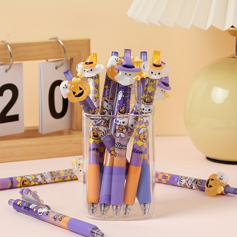 

Happy Gel Pen Cute Press Pen Resin Cartoon Style Pen Relax Student Water Pen