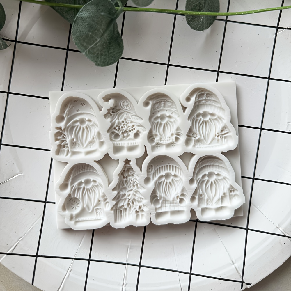 Christmas Decoration Shaped Baking Mold Fondant Cake Decoration Silicone Mold