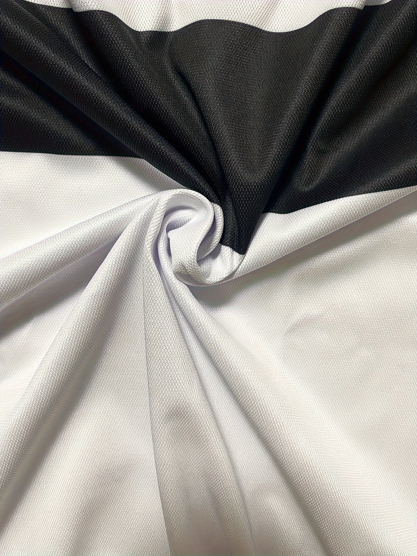 Men'S Casual Polo Shirt, Oversized Short Sleeve, Regular Fit, Fashionable Patchwork Lines Design, 95% Polyester 5% Spandex, Slight Stretch Knit Fabric, All Season Lapel Collar Top, Plus Size