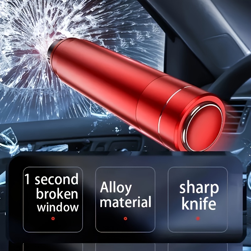 

1pc Car Safety Hammer, Car Escape Hammer, Multi-functional Window Breaker Cutting Safety Belt, Portable Car Safety Hammer