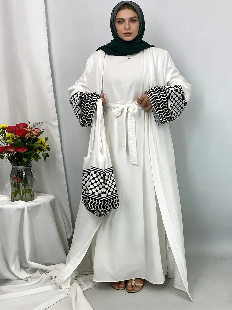 muslim long dress women open abayas 2026 modest mini bag - Temu muslim long dress women open abayas 2026 modest mini bag - Temu