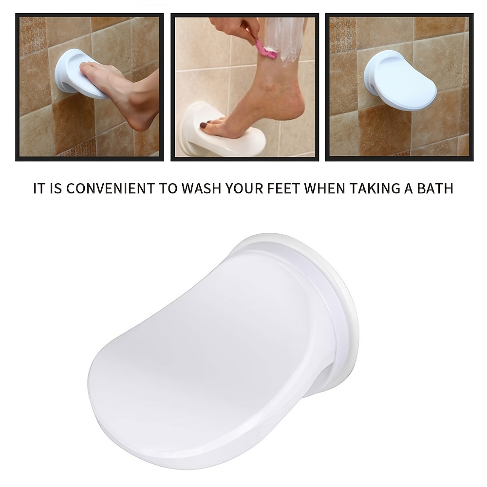 shower   rest bathroom step stool with suction cups no drill shower shaving leg aid suitable for   and toilet use Product details 2