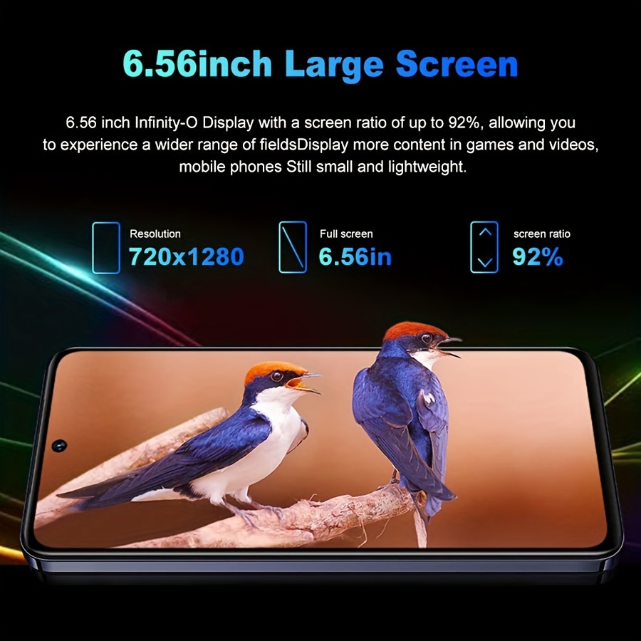   smartphone 2gb   64g rom android mobile phones 6 56in lcd display 2mp front camera 16mp rear camera 3200mah battery dual sim card slots 3g network cellphone 3g wcdma 850mhz 2100mhz details 1