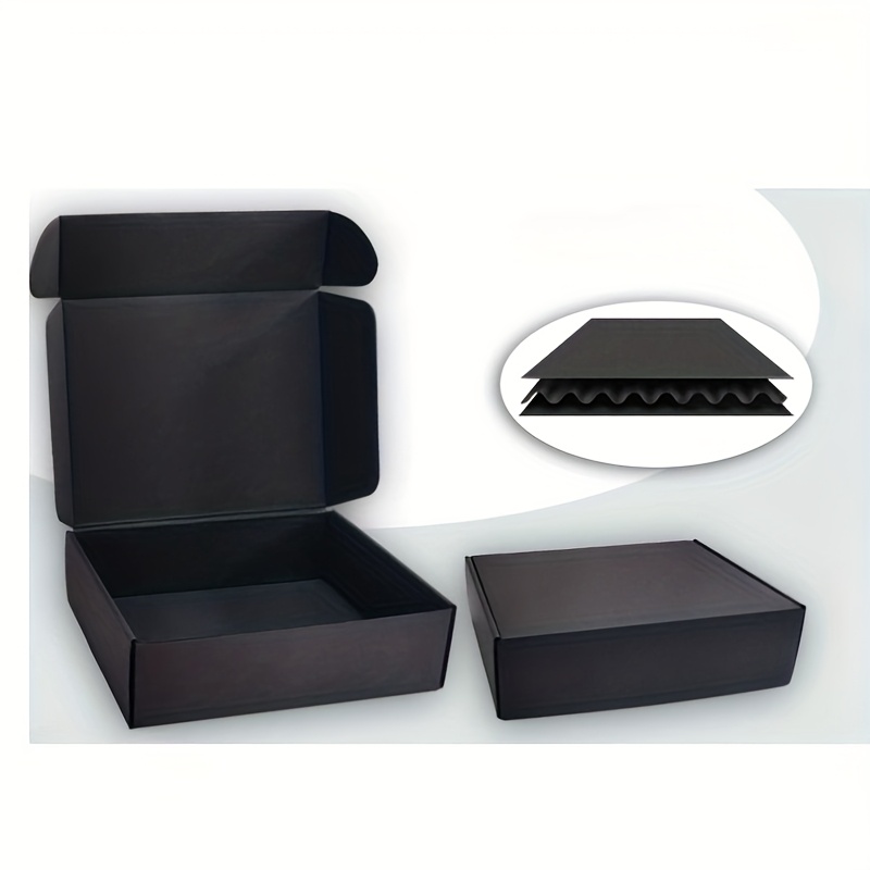 black gift boxes sold on Temu Australia