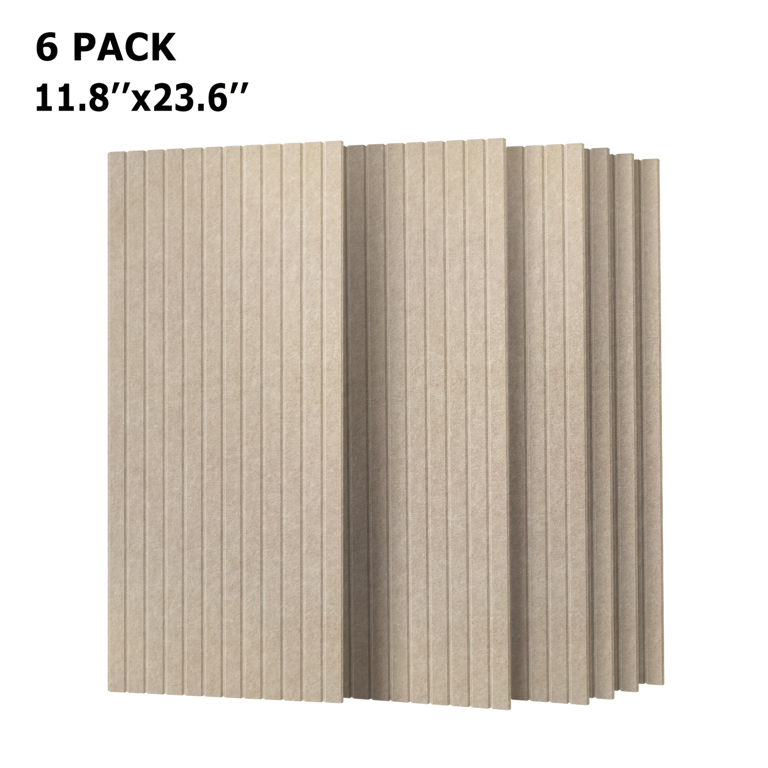 Sound-absorbing Panels In Packs Of 6, 3d Wall Panels, And Decorative Soundproof Boards, Suitable For Offices, Home Theaters, , And Indoor Decoration