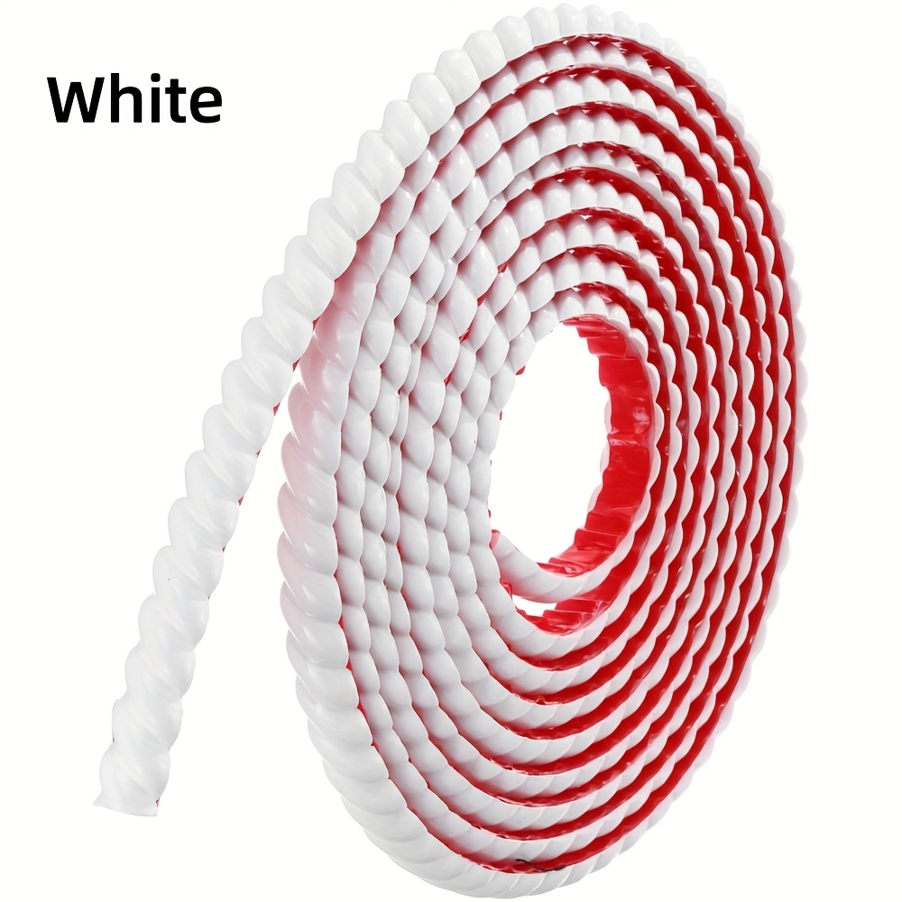 1Roll 5m Peel and Stick Molding Edge Trim Waterproof for Home Decor on The Cabinet Mirror Frame Wall Edge, DIY Decoration