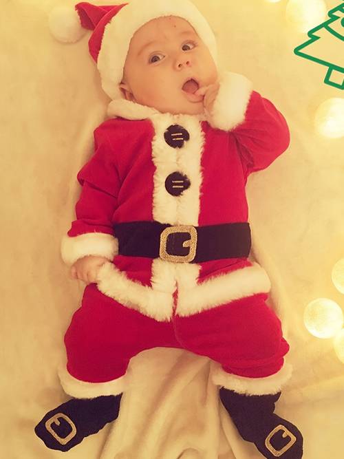 kerst sinterklaas outfit 4-delige set, kleding sokken broek hoed