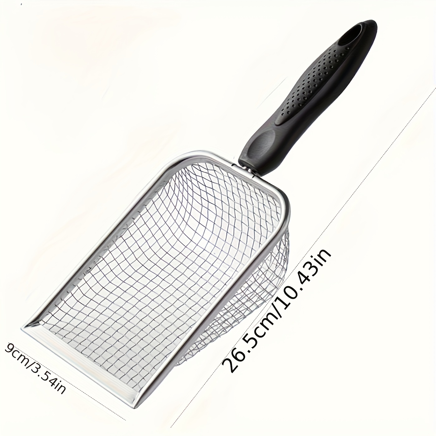 sito do ziemi ogrodowej - sito do piasku i nawozów ogrodowych z uchwytem - dostępne w dwóch rozmiarach (3,8 mm i 5 mm), odpowiednie do piasku, kamieni, ziemi, kompostu - idealne do użytku ogrodniczego