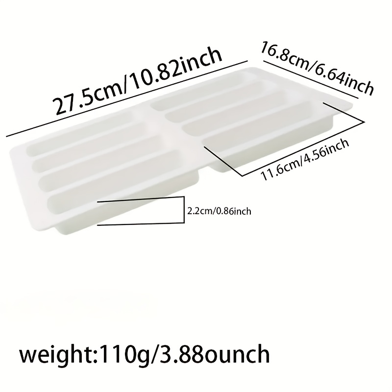 Image of 8- Finger Silicone Mold, Craft Mold, Creative Chocolate Cake Decorating Mold, Baking Mold, Food Grade, Suitable For